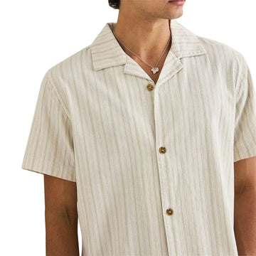 Rhythm Vacation Stripe Shirt - Natural II
