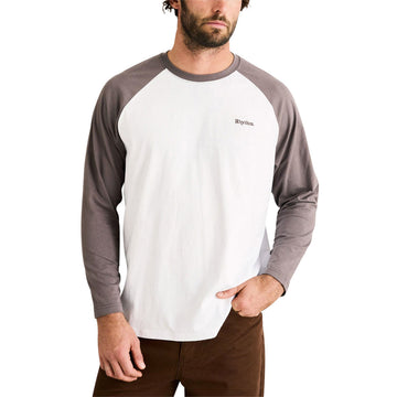 Rhythm Foster Long Sleeve T-Shirt - Bone