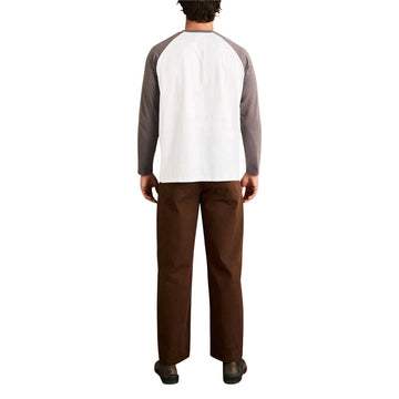 Rhythm Foster Long Sleeve T-Shirt - Bone