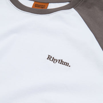 Rhythm Foster Long Sleeve T-Shirt - Bone