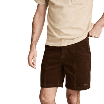 Rhythm Haight Cord Shorts - Chocolate