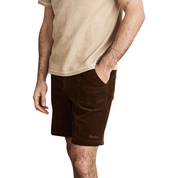 Rhythm Haight Cord Shorts - Chocolate