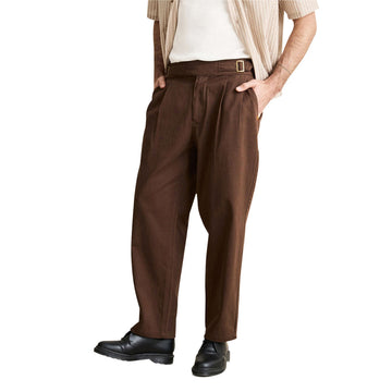 Rhythm Ghurka Pants - Brown