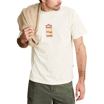 Rhythm Pressed Petal Vintage T-Shirt - Ecru