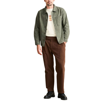 Rhythm Field Guide Long Sleeve Shirt - Stone
