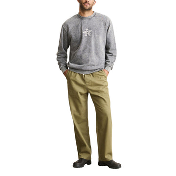 Rhythm Essential Herringbone Jam Pants - Olive