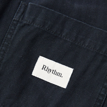 Rhythm Haight Herringbone Shorts - Vintage Black