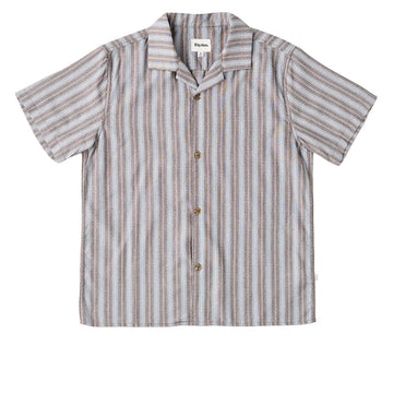 Rhythm Vacation Stripe Shirt - Chocolate