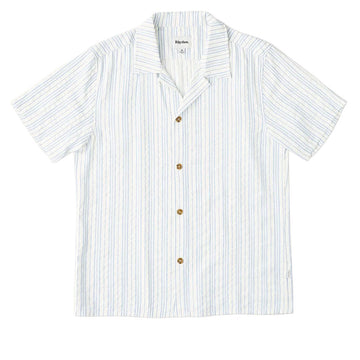 Rhythm Novelty Stripe Shirt - White