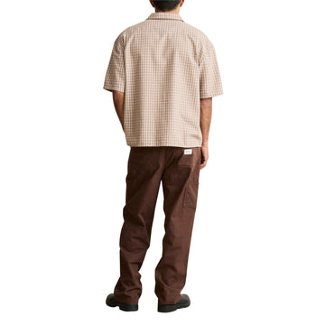 Rhythm Frequency Check Shirt - Caramel