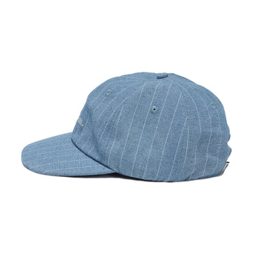 Rhythm Essential Pin Stripe Denim Hat - Washed Indigo