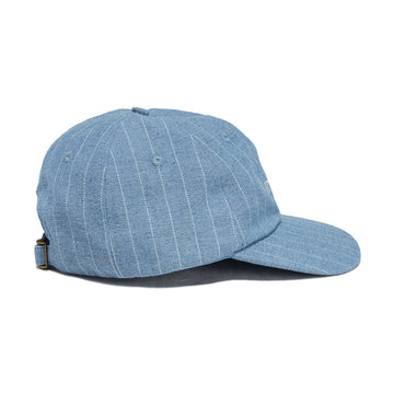 Rhythm Essential Pin Stripe Denim Hat - Washed Indigo