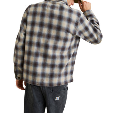Rhythm Polar Bond Long Sleeve Flannel Shirt - Smoke