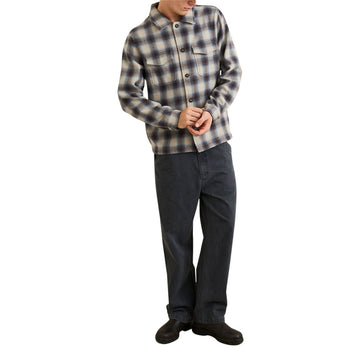 Rhythm Polar Bond Long Sleeve Flannel Shirt - Smoke