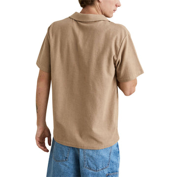 Rhythm Vintage Terry Polo Shirt - Incense