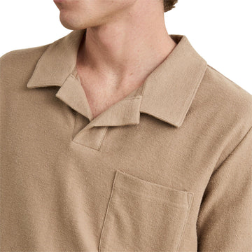Rhythm Vintage Terry Polo Shirt - Incense
