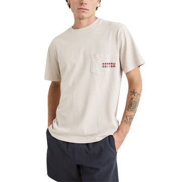 Rhythm Durango Vintage Pocket T-Shirt - Moonrock