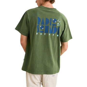 Rhythm Radio Sounds Vintage T-Shirt - Dill