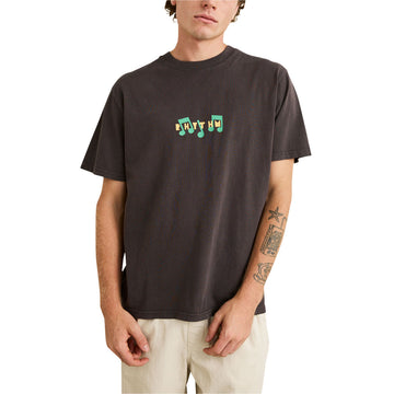 Rhythm Radio Sounds Vintage T-Shirt - Vintage Black