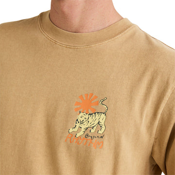 Rhythm Tiger Vintage T-Shirt - Sand