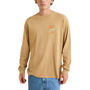 Rhythm Tiger Vintage Long Sleeve T-Shirt - Sand