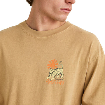 Rhythm Tiger Vintage Long Sleeve T-Shirt - Sand
