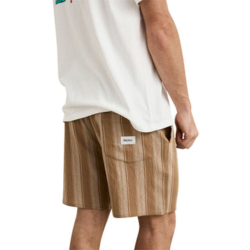 Rhythm Jacquard Stripe Jam Shorts - Sand