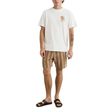 Rhythm Jacquard Stripe Jam Shorts - Sand