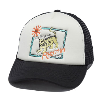 Rhythm Tiger Trucker Hat - Black