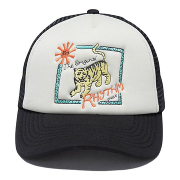 Rhythm Tiger Trucker Hat - Black