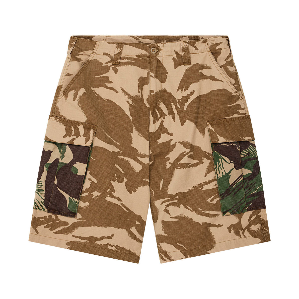 Deus Ex Machina Arts And Crafts Cargo Shorts - Desert Camo image 1