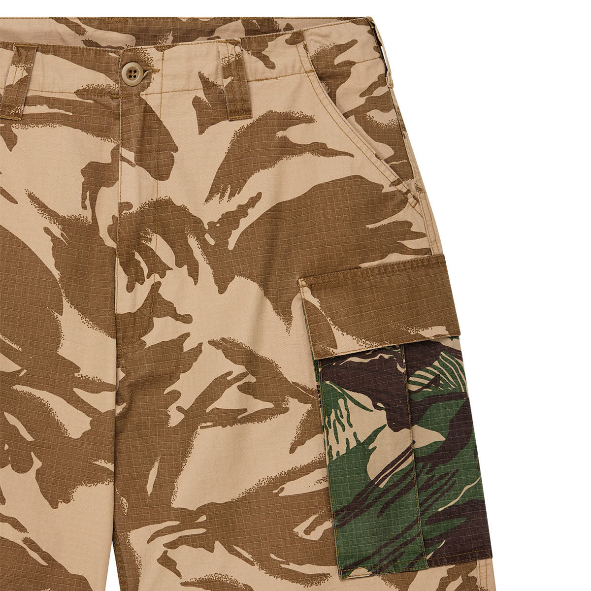 Deus Ex Machina Arts And Crafts Cargo Shorts - Desert Camo image 3