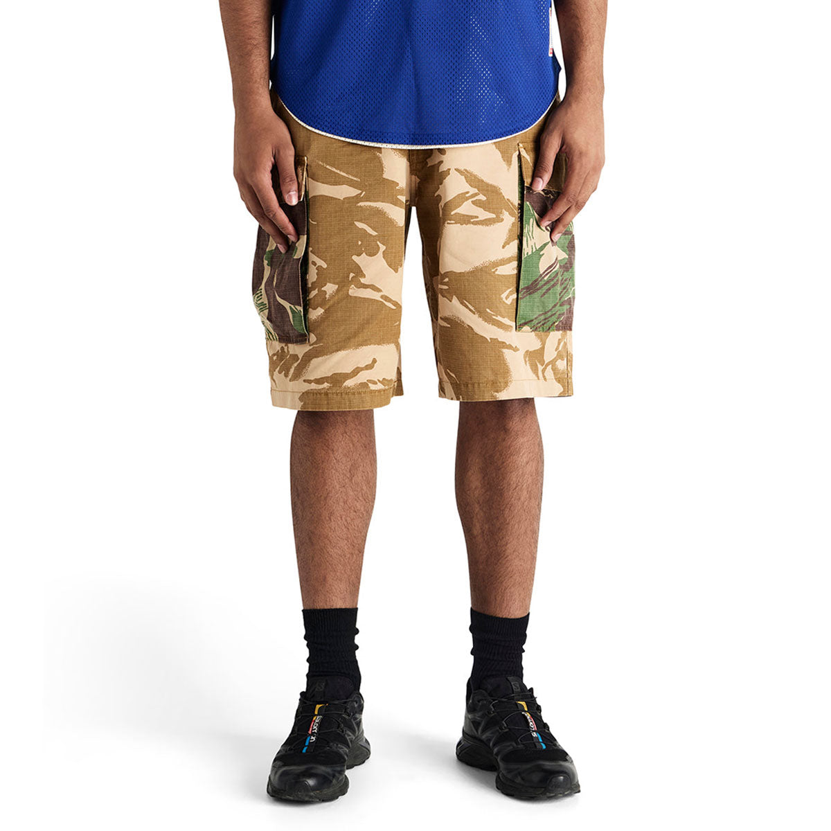 Deus Ex Machina Arts And Crafts Cargo Shorts - Desert Camo image 4
