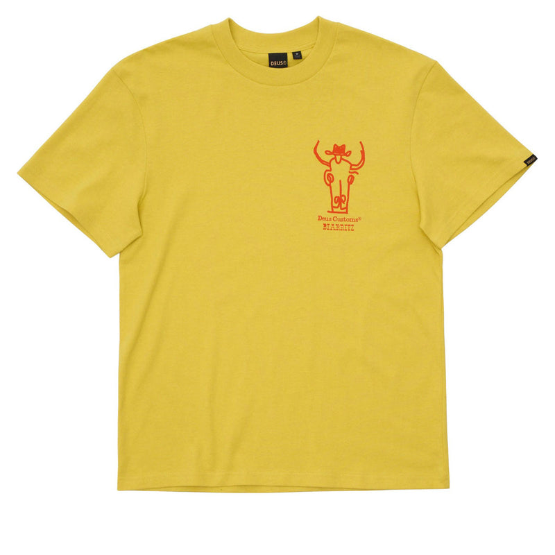 Deus Ex Machina Showdown T-Shirt - Super Lemon