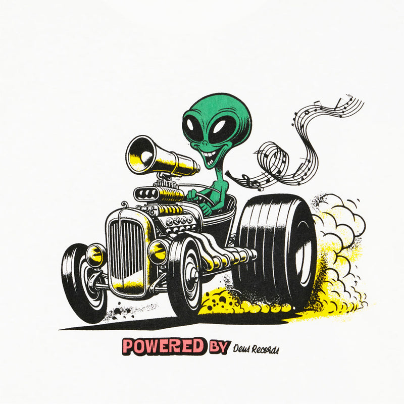 Deus Ex Machina Celestial Rod T-Shirt - Vintage White