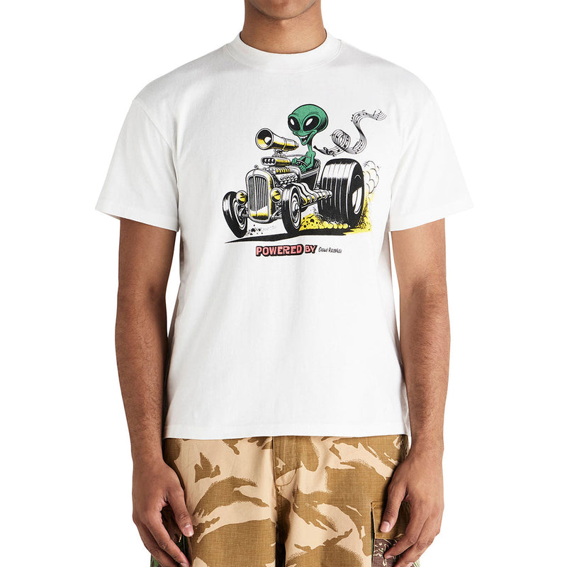 Deus Ex Machina Celestial Rod T-Shirt - Vintage White