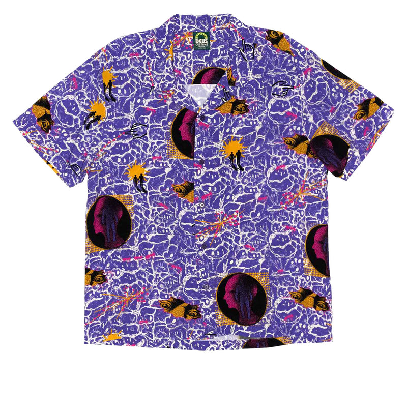 Deus Ex Machina Future History Shirt - Violet