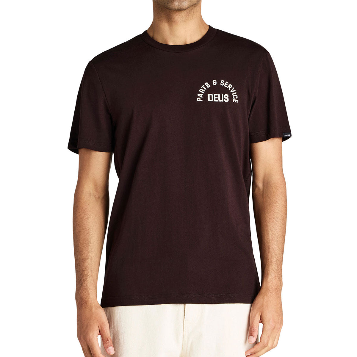Deus Ex Machina Troop T-Shirt - Chocolate Plum image 3