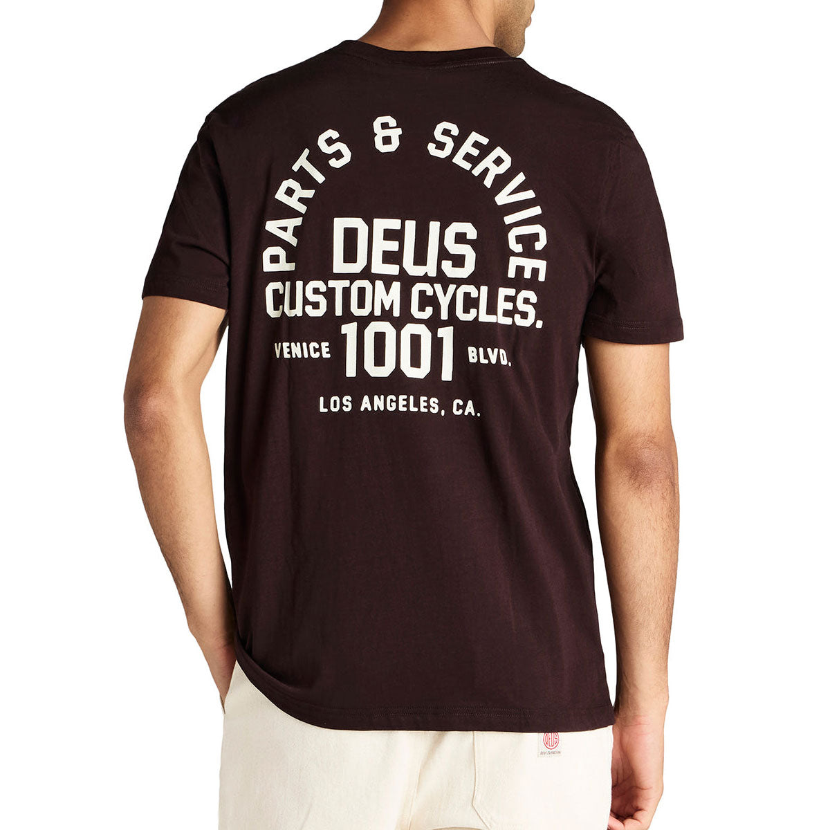 Deus Ex Machina Troop T-Shirt - Chocolate Plum image 4