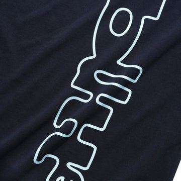 Butter Goods Warped T-Shirt - Navy