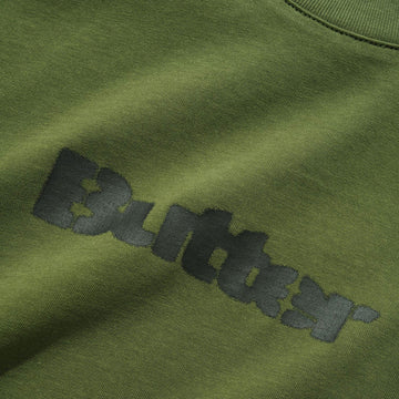 Butter Goods Stencil Logo T-Shirt - Army