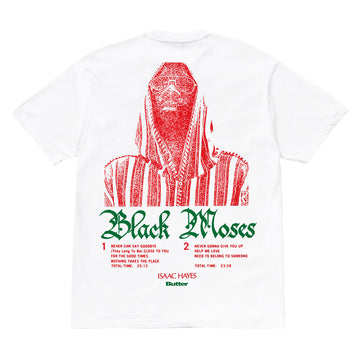 Butter Goods Black Moses T-Shirt - White