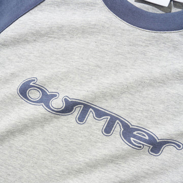 Butter Goods Witness Raglan T-Shirt - Slate/Ash