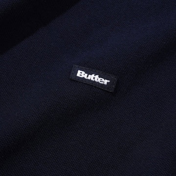 Butter Goods Pique T-Shirt - Dark Blue