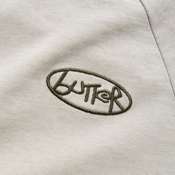 Butter Goods Abseil Panel T-Shirt - Cement/Moss