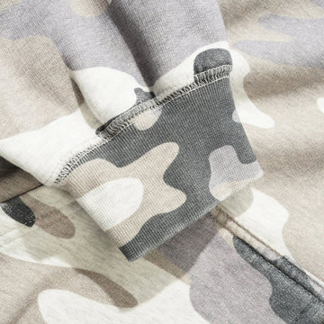 Butter Goods Stretch Zip-Thru Hoodie - Snow Camo