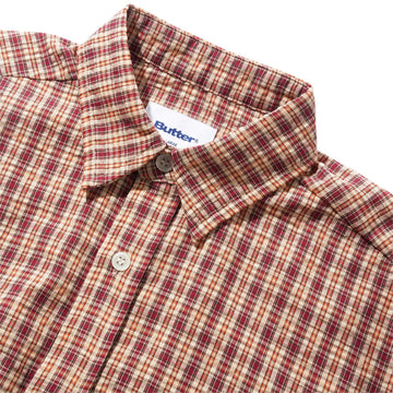 Butter Goods Equipment Shirt - Red/Yellow