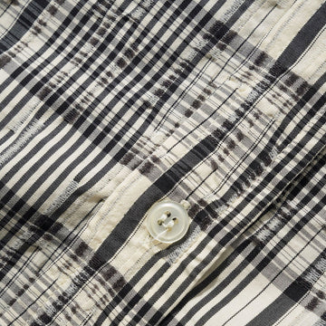 Butter Goods Spring Shirt - Black/Cream
