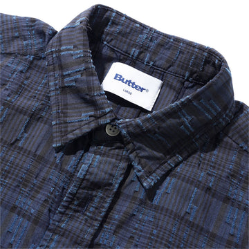 Butter Goods Spring Shirt - Overdye Navy