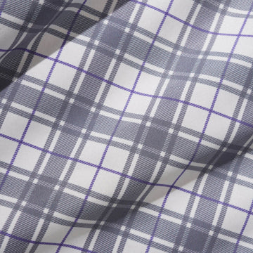 Butter Goods Plaid Nylon Jacket - Grey